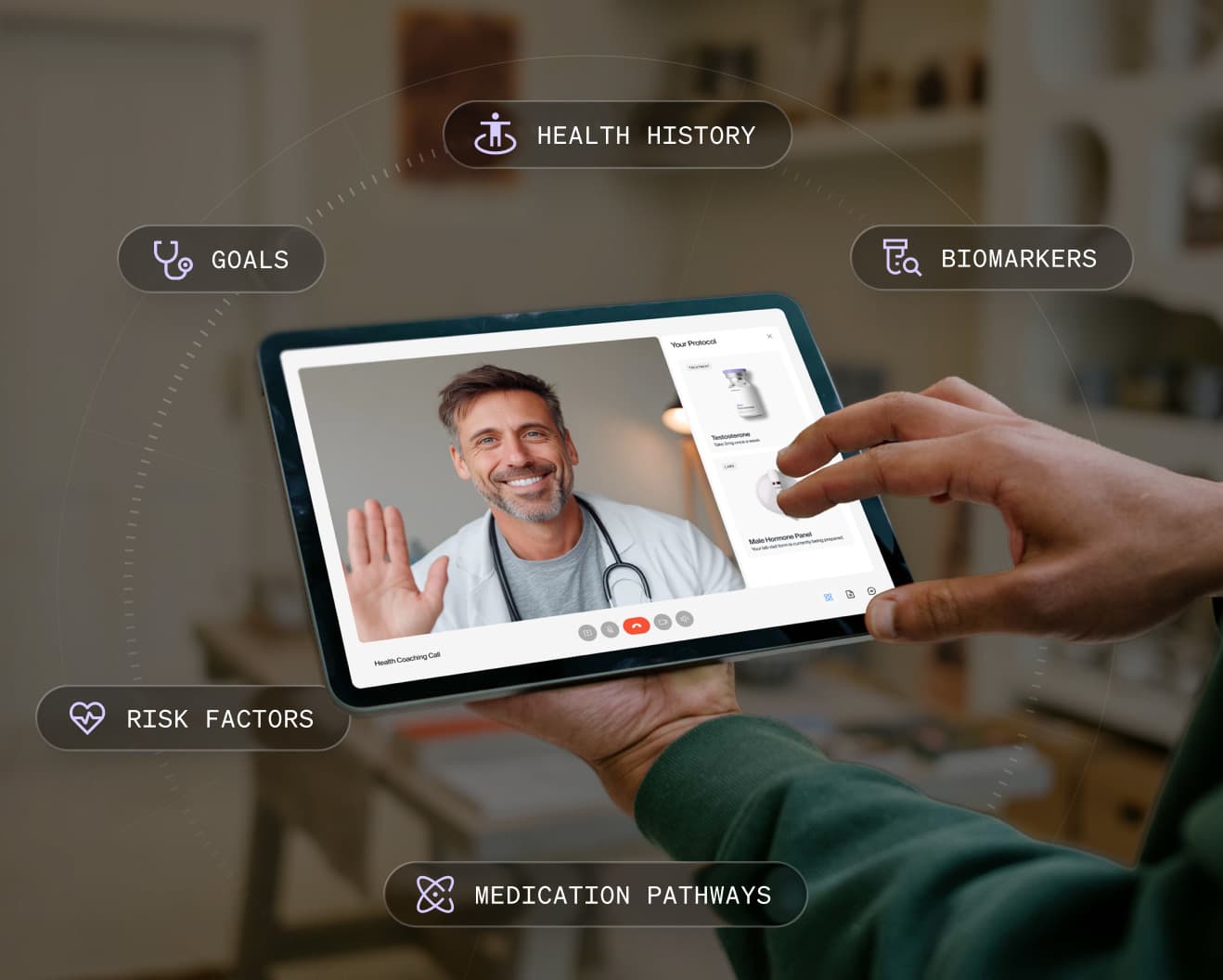 Healthspan online TRT — clinician-guided testosterone replacement therapy